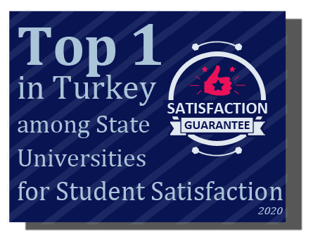 Abdullah Gül University, AGU, top 1 among state universities, for student satisfaction